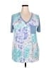 Perfectly Priscilla Blue Short Sleeve T-Shirt Size XXL - photo 1