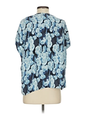 Jigsaw Short Sleeve Silk Top (view 2)