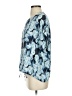 Jigsaw 100% Silk Blue Short Sleeve Silk Top Size XS - photo 5