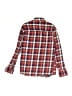 Mayoral Plaid Red Gray Long Sleeve Button-Down Shirt Size 9 - photo 2