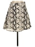 TOBI Animal Print Black Silver Formal Skirt Size XS - photo 1