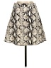 TOBI Animal Print Black Silver Formal Skirt Size XS - photo 2