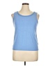 Talbots Blue Sleeveless T-Shirt Size XL - photo 1
