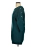 Fenn Wright Manson 100% Merino Wool Solid Teal Poncho Size XS - photo 5