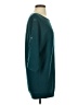 Fenn Wright Manson 100% Merino Wool Solid Teal Poncho Size XS - photo 4