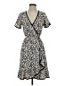 Slate & Willow 100% Polyester Animal Print Ivory Cocktail Dress Size XS - photo 1