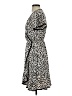 Slate & Willow 100% Polyester Animal Print Ivory Cocktail Dress Size XS - photo 5
