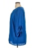 Tacera Blue 3/4 Sleeve Blouse Size XL - photo 5