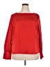 Ann Taylor 100% Polyester Red Long Sleeve Blouse Size XXL - photo 1