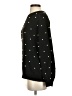 Staccato Polka Dots Black Pullover Sweater Size S - photo 5