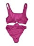 The Bikini Lab Solid Pink Two Piece Swimsuit Size M - photo 2