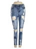 S.O.N.G. Hearts Blue Jeans Size 26 waist - photo 1