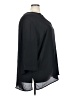 Ellos 100% Polyester Black 3/4 Sleeve Blouse Size 26 - 28 - photo 4