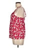 Apostrophe Red Sleeveless Top Size L - photo 5
