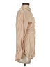 Equipment 100% Silk Color Block Tan Long Sleeve Silk Top Size XS - photo 4