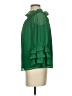 CeCe 100% Polyester Green 3/4 Sleeve Blouse Size S - photo 5
