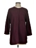GNW 100% Polyester Burgundy 3/4 Sleeve Blouse Size S - photo 1