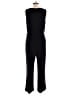 NY Collection Solid Black Jumpsuit Size L - photo 2