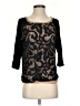 Dolan Black 3/4 Sleeve Top Size S - photo 1