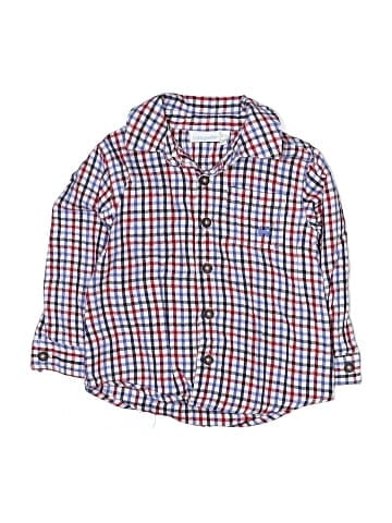 JoJo Maman Bebe Long Sleeve Button-Down Shirt (view 1)