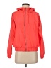 Forever 21 100% Polyester Solid Orange Windbreaker Size XS - photo 1