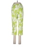 Real Clothes Floral Green Casual Pants Size 10 (petite) - photo 2