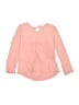 True Craft 100% Viscose Pink Long Sleeve Blouse Size 6 - photo 1