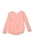 True Craft 100% Viscose Pink Long Sleeve Blouse Size 6 - photo 2