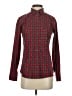 Lands' End Argyle Red Long Sleeve Button-Down Shirt Size 2 - photo 1