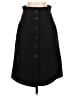 Maje 100% Cotton Solid Black Formal Skirt Size EU (FR) 36 / US 4 - photo 1