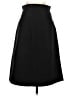 Maje 100% Cotton Solid Black Formal Skirt Size EU (FR) 36 / US 4 - photo 2