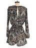 Mimi Chica 100% Polyester Paisley Gray Romper Size XS - photo 2