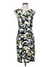 Anne Klein Graphic Green Cocktail Dress Size 2 - photo 1