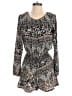 Mimi Chica 100% Polyester Paisley Gray Romper Size XS - photo 1