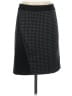 Laundry by Shelli Segal Houndstooth Black Casual Skirt Size 4 - photo 1