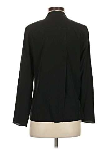 Cuyana Long Sleeve Silk Top (view 2)
