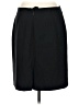 Amanda Smith 100% Leather Solid Black Formal Skirt Size 12 - photo 2