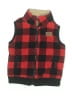 Carter's 100% Polyester Plaid Red Vest 12-18 MO / 18 MO - photo 1