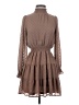 Sweet Wanderer 100% Polyester Polka Dots Brown Casual Dress Size S - photo 1