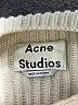 Acne Studios Tan Ivory Wool Pullover Sweater Size L - photo 10