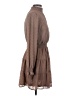 Sweet Wanderer 100% Polyester Polka Dots Brown Casual Dress Size S - photo 4