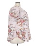 Shein 100% Polyester Floral Pink Short Sleeve Blouse Size 22 - photo 4
