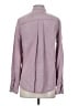 Express 100% Lyocell Purple Long Sleeve Button-Down Shirt Size XS - photo 2