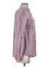 Express 100% Lyocell Purple Long Sleeve Button-Down Shirt Size XS - photo 4