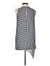 Project Runway 100% Polyester Silver Blue Sleeveless Top Size S - photo 2