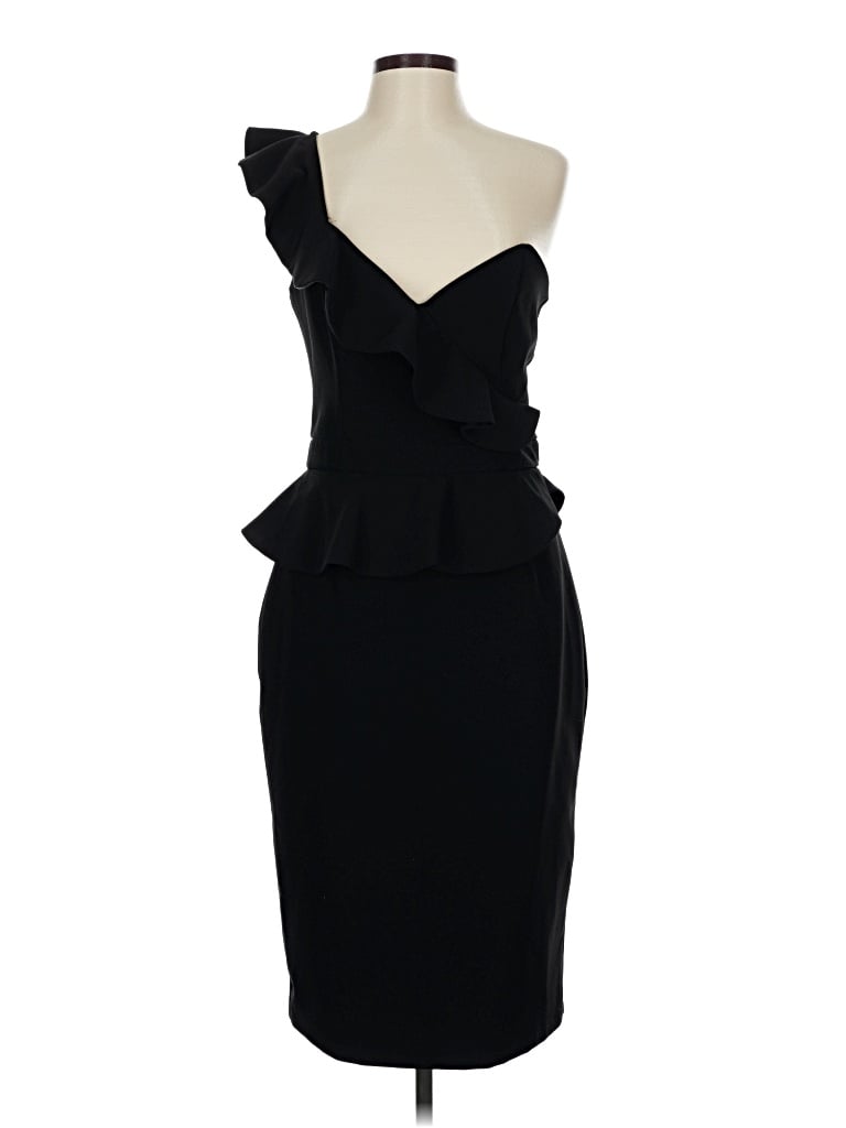 Pre-owned Bardot Cocktail Dress In Black