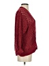 BCBGMAXAZRIA Burgundy Cardigan Size XS - photo 4