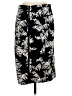 Vince Camuto Print Black Formal Skirt Size M - photo 2