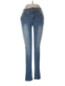 Bamboo Solid Blue Jeans Size 7 - 8 - photo 1