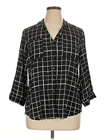 Iz Byer 3/4 Sleeve Blouse (view 1)
